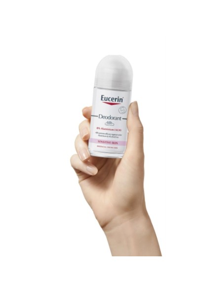 Eucerin Deodorant Roll-On 48h Ohne Aluminium 50ml Eucerin Deodorant Roll-On 48h Ohne Aluminium 50ml