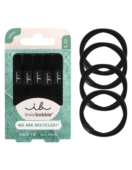 Invisibobble Hair Tie Black x5