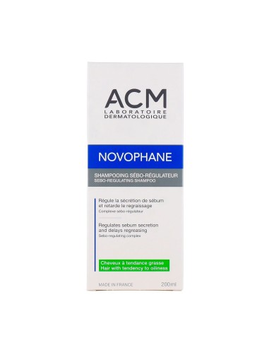 Novophane Shampoo Sebo-Regulador für fettiges Haar 200 ml
