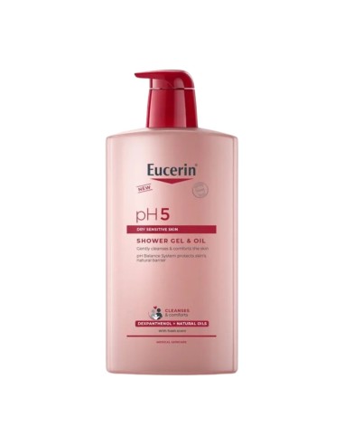 Eucerin pH5 Duschgel und -öl 400ml