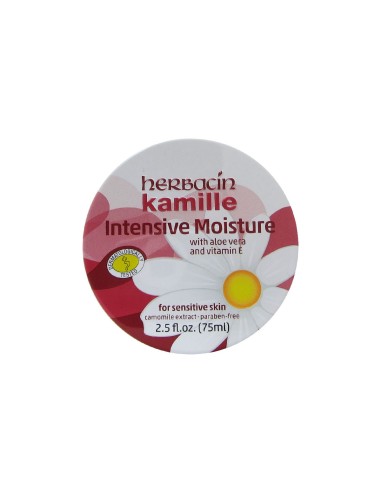 Herbacin Wuta Kamille Nährende Creme Kamille und Aloe Vera Dose 75ml