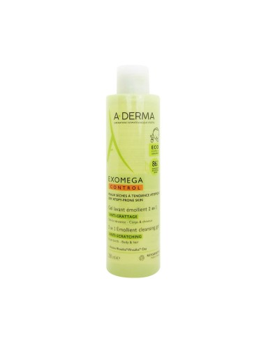 A-Derma Exomega Control Emollient Waschgel 2 in 1 200ml