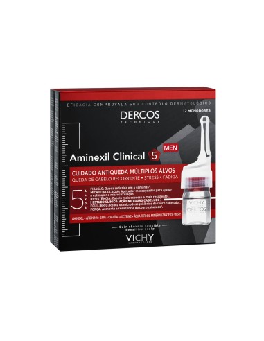 Dercos Aminexil Clinical 5 Men 12 Monodosen