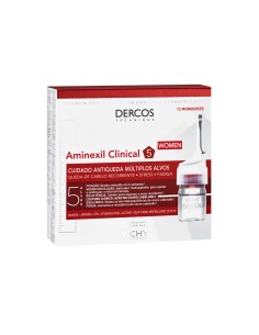 Dercos Aminexil Clinical 5 Frauen 12 Monodosen