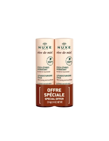 Nuxe Rêve de Miel Double Moisturizing Lip Stick 4gr