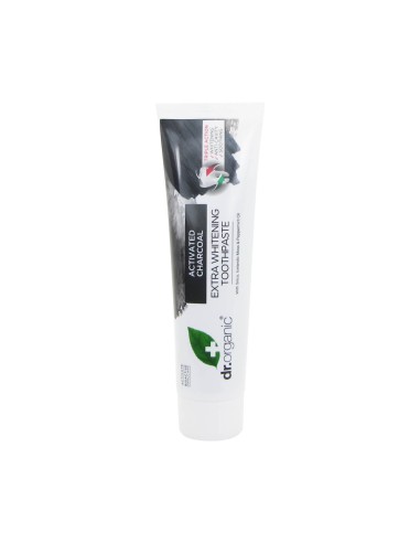 Dr Organic Extra Whitening Charcoal Zahnpasta 100ml