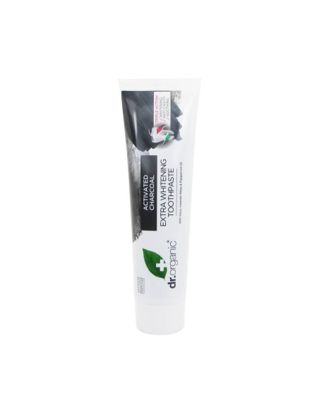 Dr Organic Extra Whitening Charcoal Zahnpasta 100ml