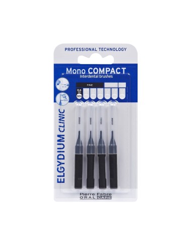 Elgydium Clinic Mono Compact Black (ISO 0 0,6mm) Bürsten