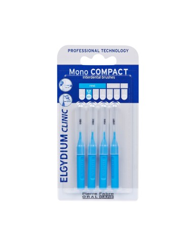 Elgydium Clinic Mono Compact Blue (ISO 1 0.8mm) Bürsten