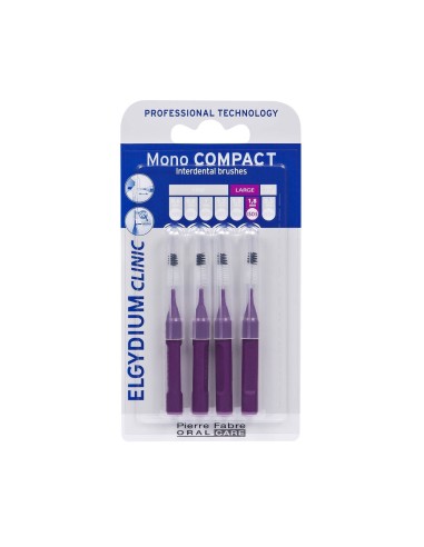 Elgydium Clinic Mono Compact Purple (ISO 5 1.8mm) Bürsten