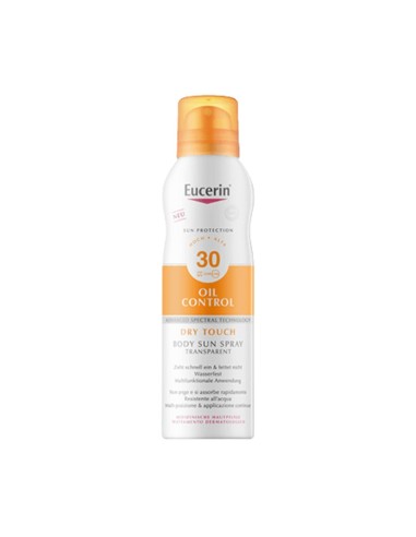 Eucerin Sun Oil Control Sonnenspray Transparent SPF 30 200ml