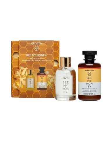 Apivita Pack Bee My Honey Eau de Toilette und Duschgel