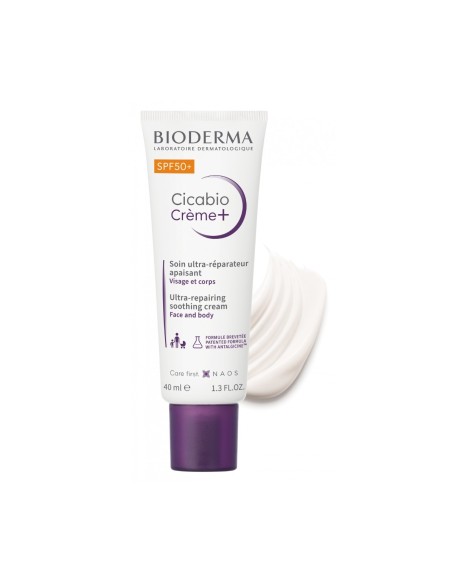 Bioderma Cicabio Creme Plus SPF50+ 40ml