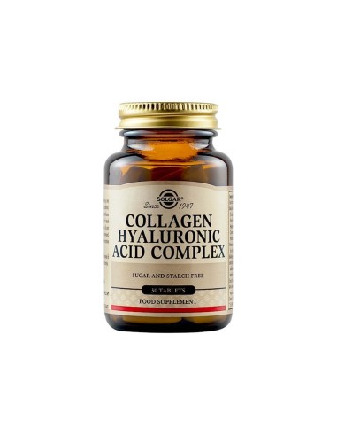Solgar Hyaluronsäure und Kollagen-Komplex 30 Tabletten