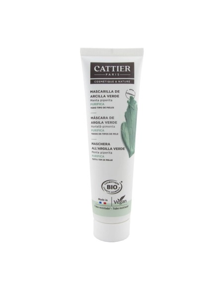 Cattier Grüne Tonerde Maske 100ml Cattier Grüne Tonerde Maske 100ml