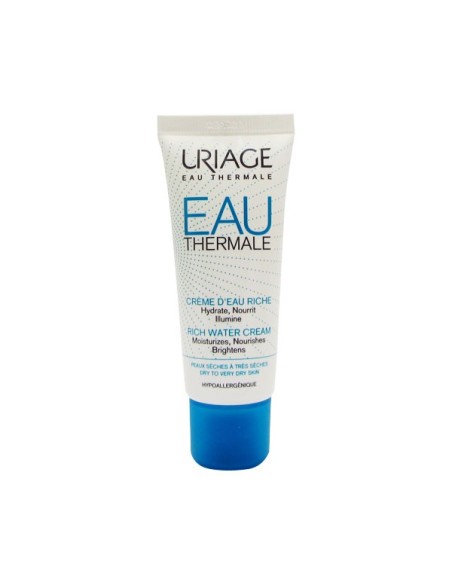 Uriage Rich Water Cream Trockene Haut 40ml Uriage Rich Water Cream Trockene Haut 40ml