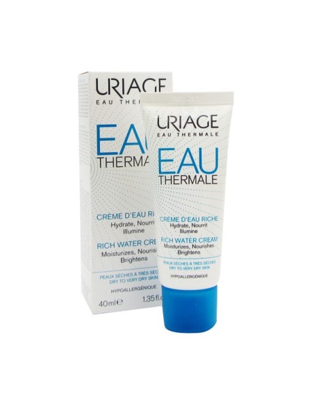 Uriage Rich Water Cream Trockene Haut 40ml Uriage Rich Water Cream Trockene Haut 40ml