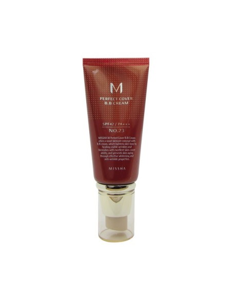 Missha M Perfect Cover BB Cream SPF42/PA+++ No.23 Natural Beige 50ml Missha M Perfect Cover BB Cream SPF42/PA+++ No.23 Natural Beige 50ml
