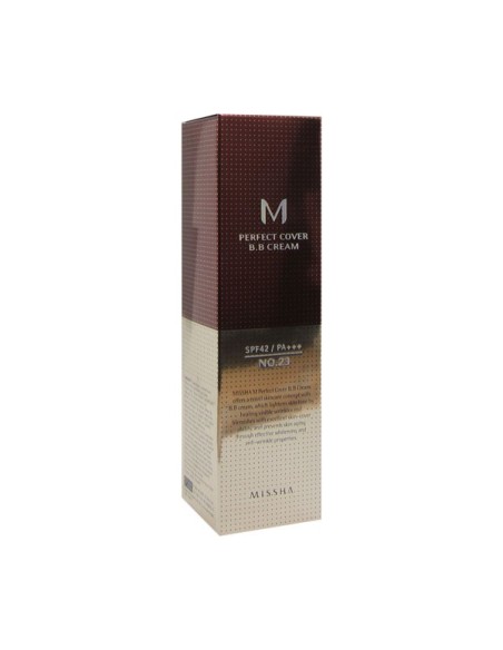 Missha M Perfect Cover BB Cream SPF42/PA+++ No.23 Natural Beige 50ml Missha M Perfect Cover BB Cream SPF42/PA+++ No.23 Natural Beige 50ml