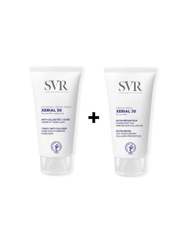 SVR Xerial Pack Xerial Creme 50 50 ml + Xerial Creme 30 50 ml