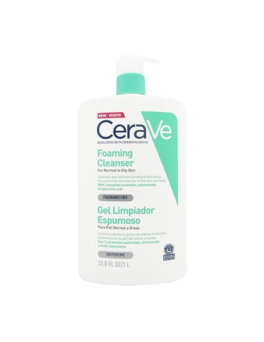 Cerave feuchtigkeitsspendender Reinigungsschaum 1L