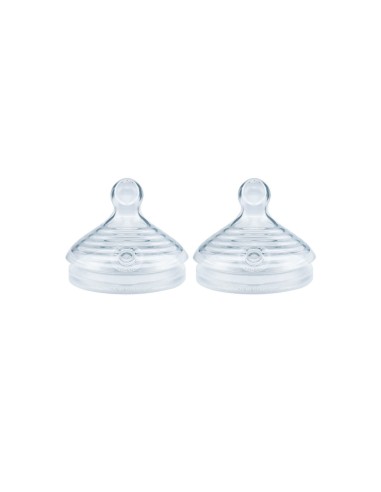 NUK Nature Sense Silikon Lernnippel 6-18M x2