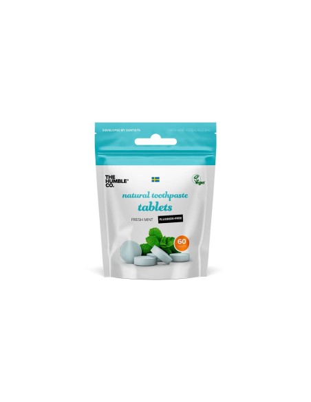 The Humble Co. Zahnpasta in fluoridfreien Tabletten 60 Einheiten