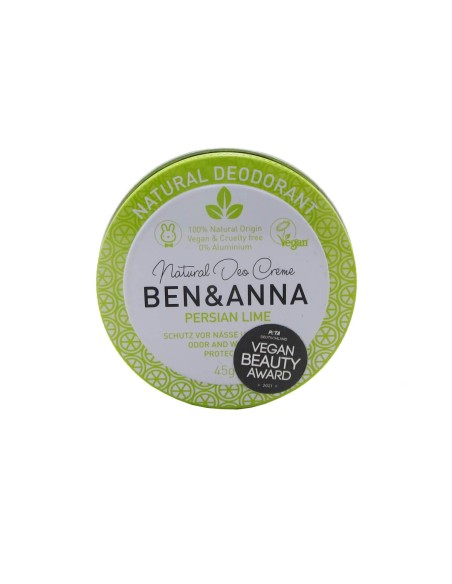 Ben Anna natürliches Deodorant in Can Persian Lima 45g Ben Anna natürliches Deodorant in Can Persian Lima 45g