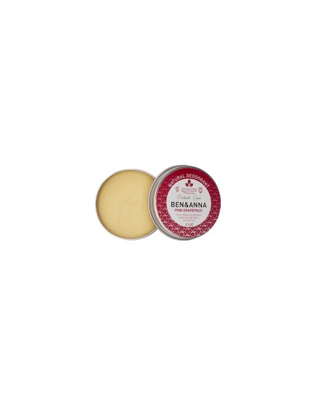 Ben Anna natürliches Deodorant in rosa Grapefruit-Dose 45g Ben Anna natürliches Deodorant in rosa Grapefruit-Dose 45g