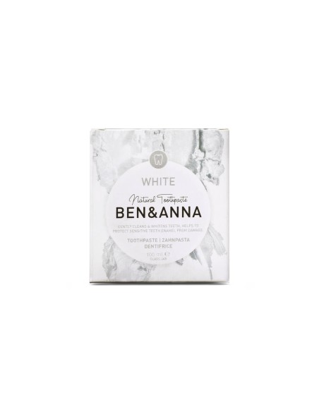 Ben Anna Zahnpasta Natürliche weiße Blanquidor weiß kein Fluor 100ml