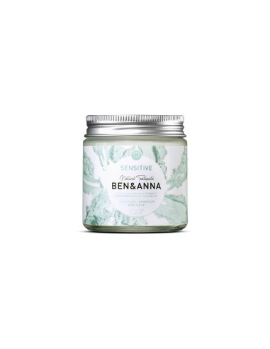 Ben Anna natürliche empfindliche Zahnpasta (Minze) Fluoridfrei 100ml
