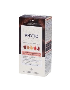 Phyto Color Permanent Färbung mit pflanzlichen Pigmenten 5.7 Hellbraun Braun