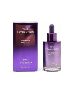 Missha Time Revolution Nachtreparatur Ampulle x5 2