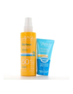 Uriage Pack Bariésun Invisible Spray SPF50 200ml und Bariésun After-Sun Balm 50ml