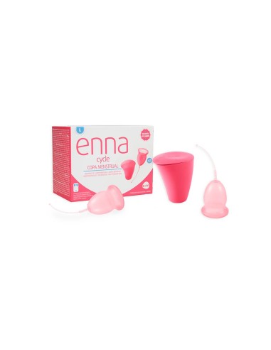 Enna Cycle Menstruationstasse Größe L 2 Einheiten + Sterilisatorbox