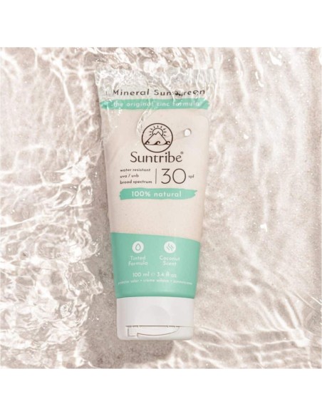 Suntribe Mineral-Sonnenschutz SPF 30 mit Farbe 100ml