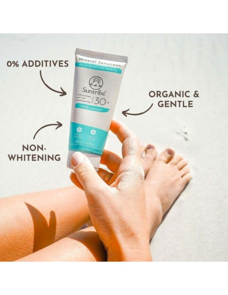 Suntribe Mineral-Sonnenschutz SPF 30 mit Farbe 100ml