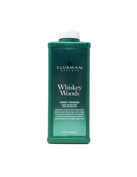 Clubman Pinaud Whiskey Woods Talkum Puder 255g Clubman Pinaud Whiskey Woods Talkum Puder 255g