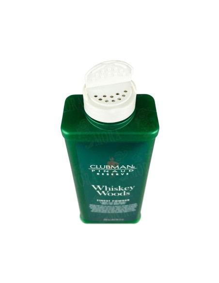 Clubman Pinaud Whiskey Woods Talkum Puder 255g Clubman Pinaud Whiskey Woods Talkum Puder 255g
