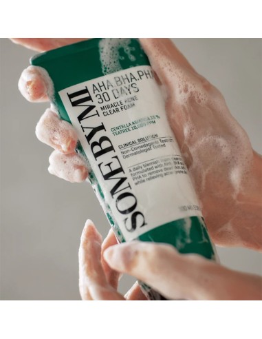 Some By Mi AHA-BHA-PHA 30 Days Miracle Acne Clear Foam 50ml