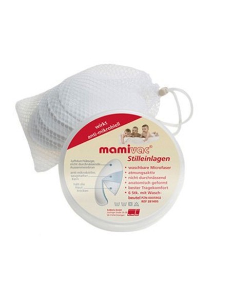 Mamivac Washable Absorbent Discs X6 Mamivac Washable Absorbent Discs X6