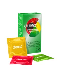 Durex Saboreia-me Fruchtgeschmack Kondome 12 Stück