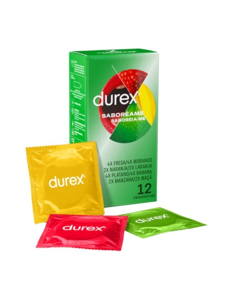 Durex Saboreia-me Fruchtgeschmack Kondome 12 Stück