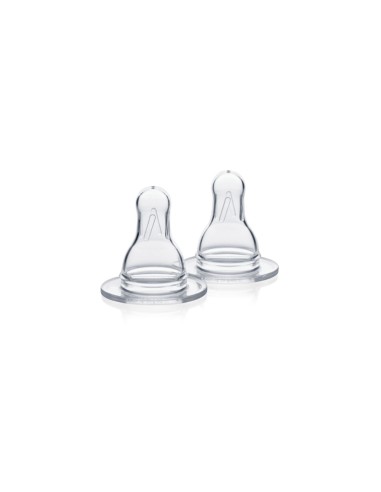 Medela Tetina Silikon Slow Flow (en) 2 Einheiten