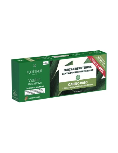 René Furterer Trio Vitalfan Progressive Anti-Haarausfall Ergänzung 30 Einheiten