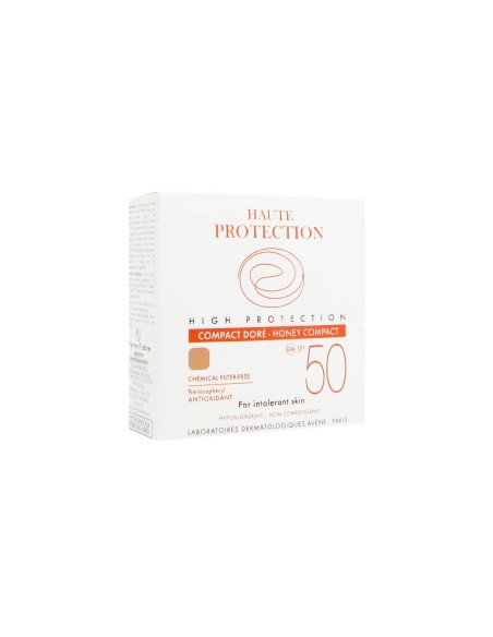 Avène Sonnenschutz Kompakt mit goldener Farbe SPF50 10g