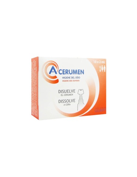 A-Cerumen Auricular Solution Monodosen 10x2ml