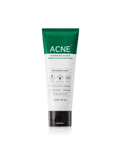 Einige von Mi AHA-BHA-PHA 30 Tage Miracle Acne Clear Foam 100ml
