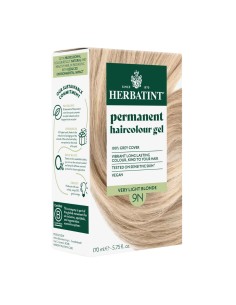 Herbatint Gel Haarfärbemittel Permanent 9N Honigblond 150ml