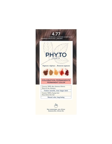 Phyto Color Permanent Färbung mit pflanzlichen Pigmenten 4.77 Brown Deep Brown Phyto Color Permanent Färbung mit pflanzlichen Pigmenten 4.77 Brown Deep Brown
